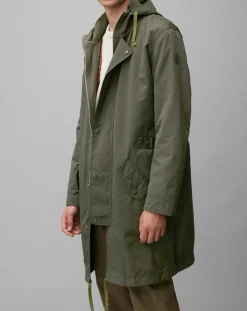 New Marc O'Polo Parka Logue Double capuche amovible kaki