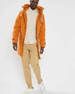 Best Scotch & Soda Parka matelassée à capuche Sherpa orange