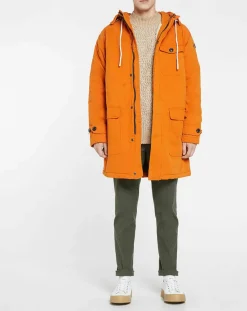 Best Scotch & Soda Parka matelassée à capuche Sherpa orange