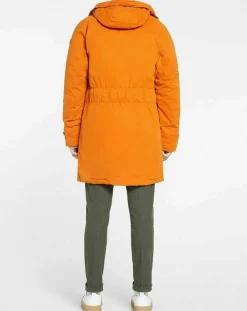 Best Scotch & Soda Parka matelassée à capuche Sherpa orange