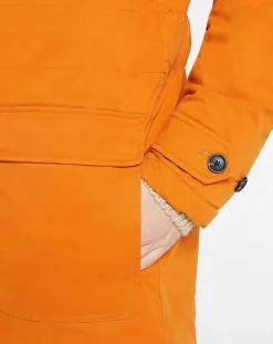 Best Scotch & Soda Parka matelassée à capuche Sherpa orange