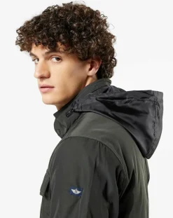 Homme Dockers Parka Military M65 kaki