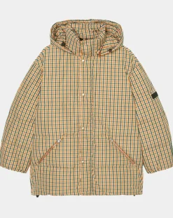 Outlet Marc O'Polo Parka Puffer oversize à carreaux multicolore