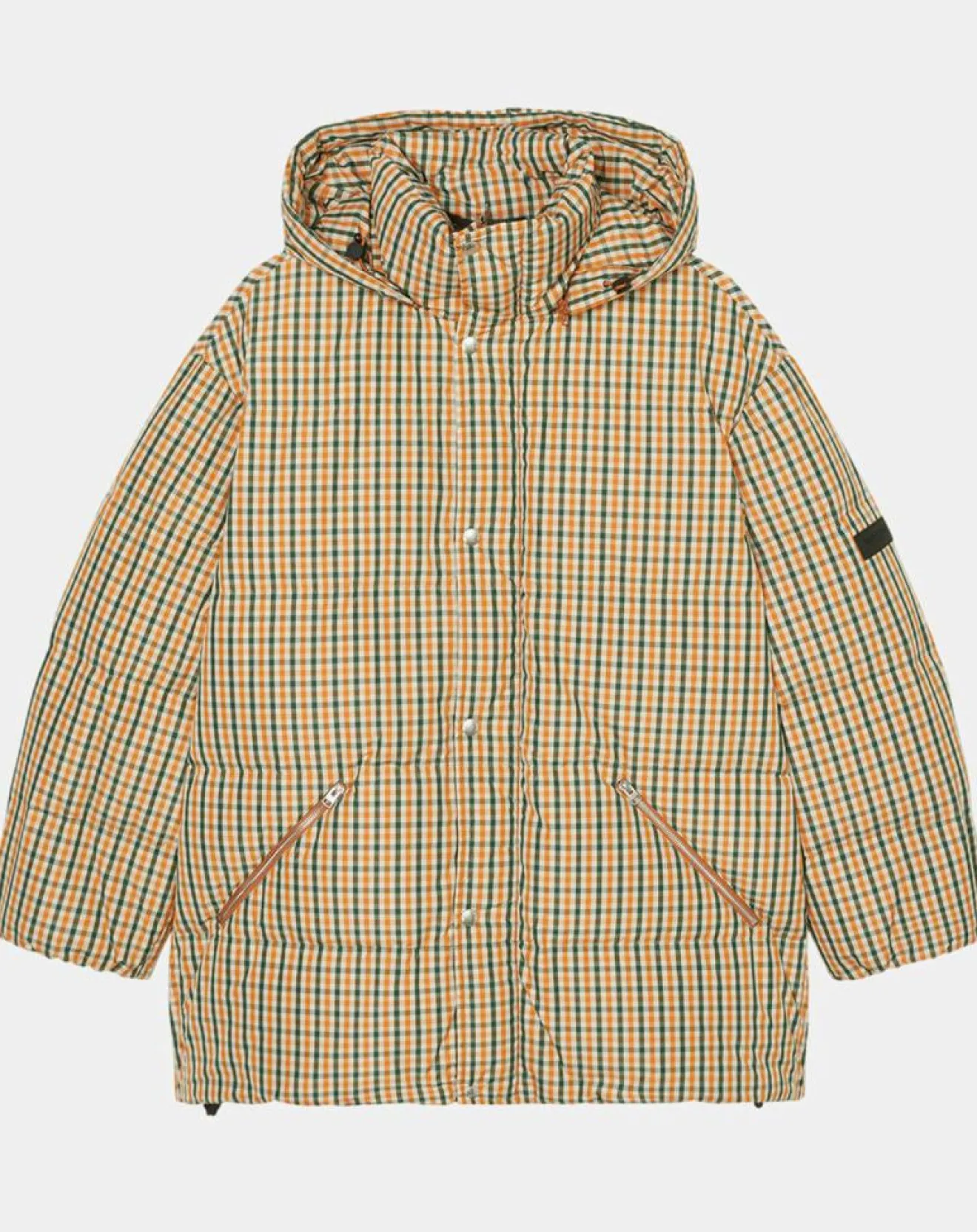 Outlet Marc O'Polo Parka Puffer oversize à carreaux multicolore