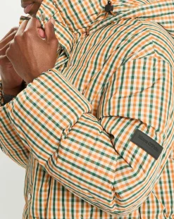 Outlet Marc O'Polo Parka Puffer oversize à carreaux multicolore