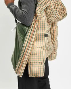 Outlet Marc O'Polo Parka Puffer oversize à carreaux multicolore