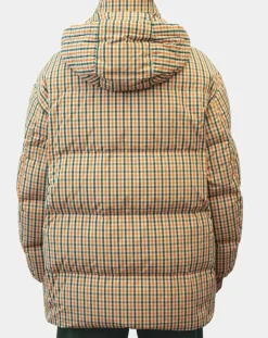 Outlet Marc O'Polo Parka Puffer oversize à carreaux multicolore