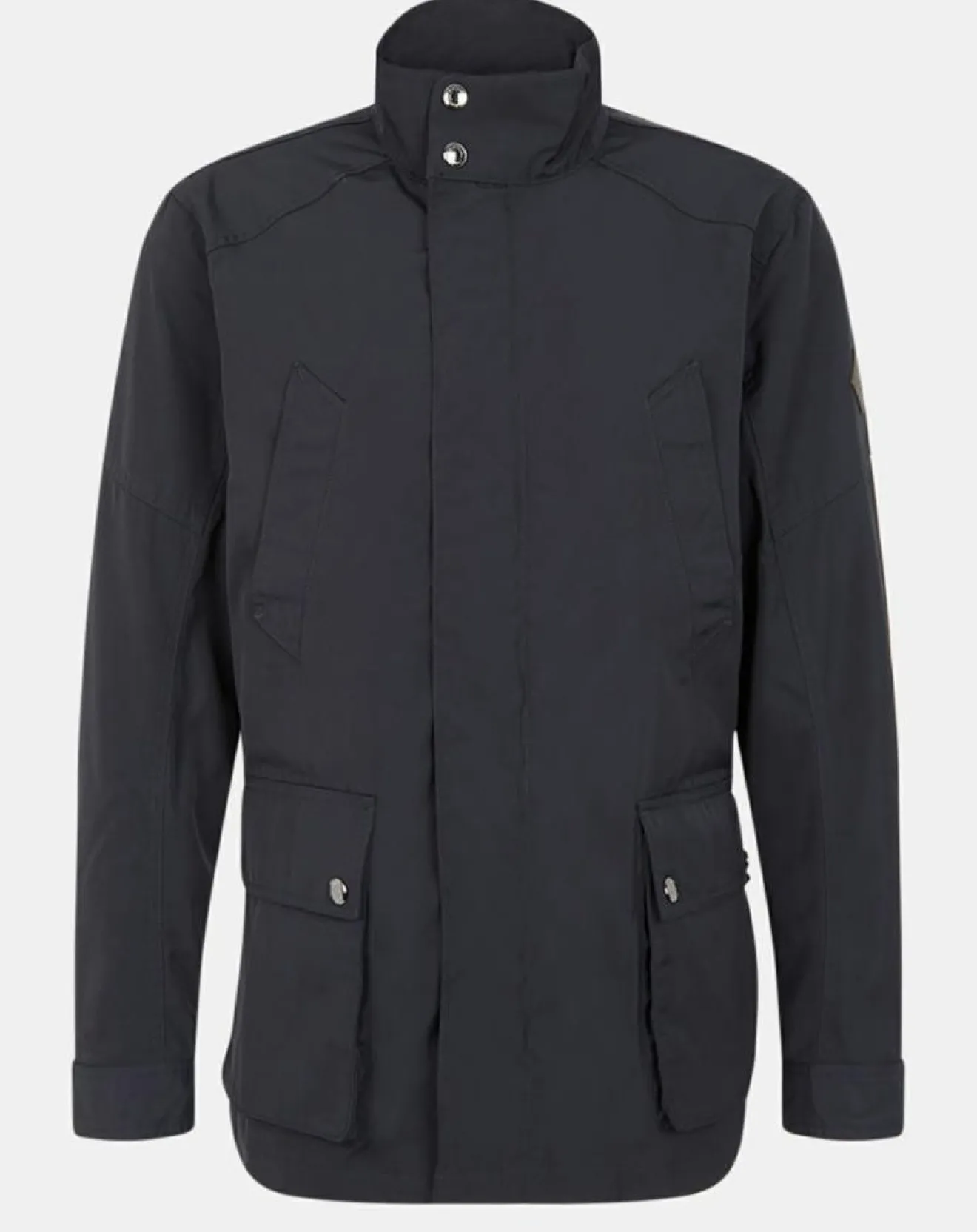 Homme Hackett London Parka Saharienne droite bleu marine