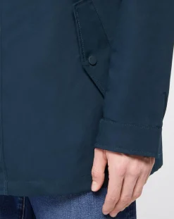 Discount Galeries Lafayette Parka Tech Larka bleu marine