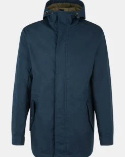 Discount Galeries Lafayette Parka Tech Larka bleu marine