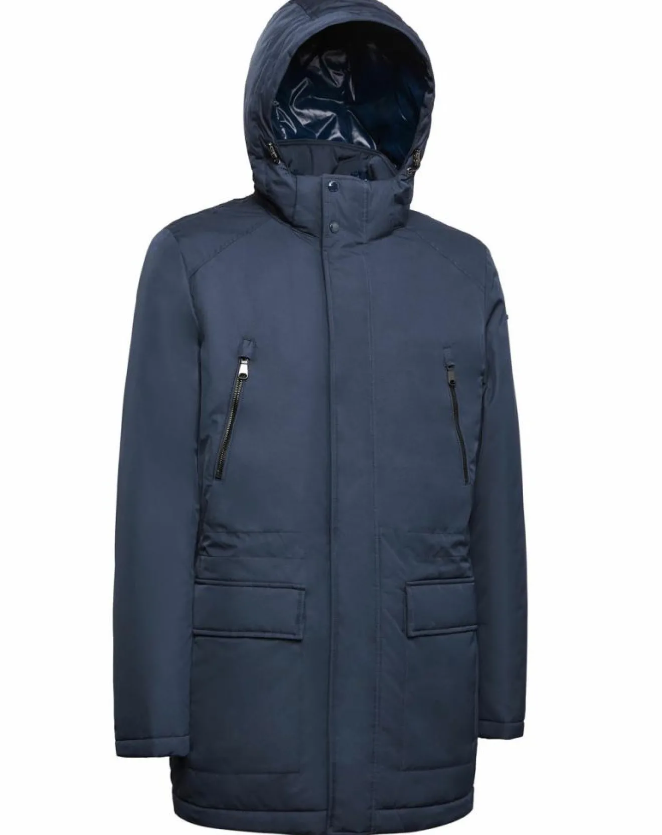 Hot Geox Parka technique Vincit bleu marine