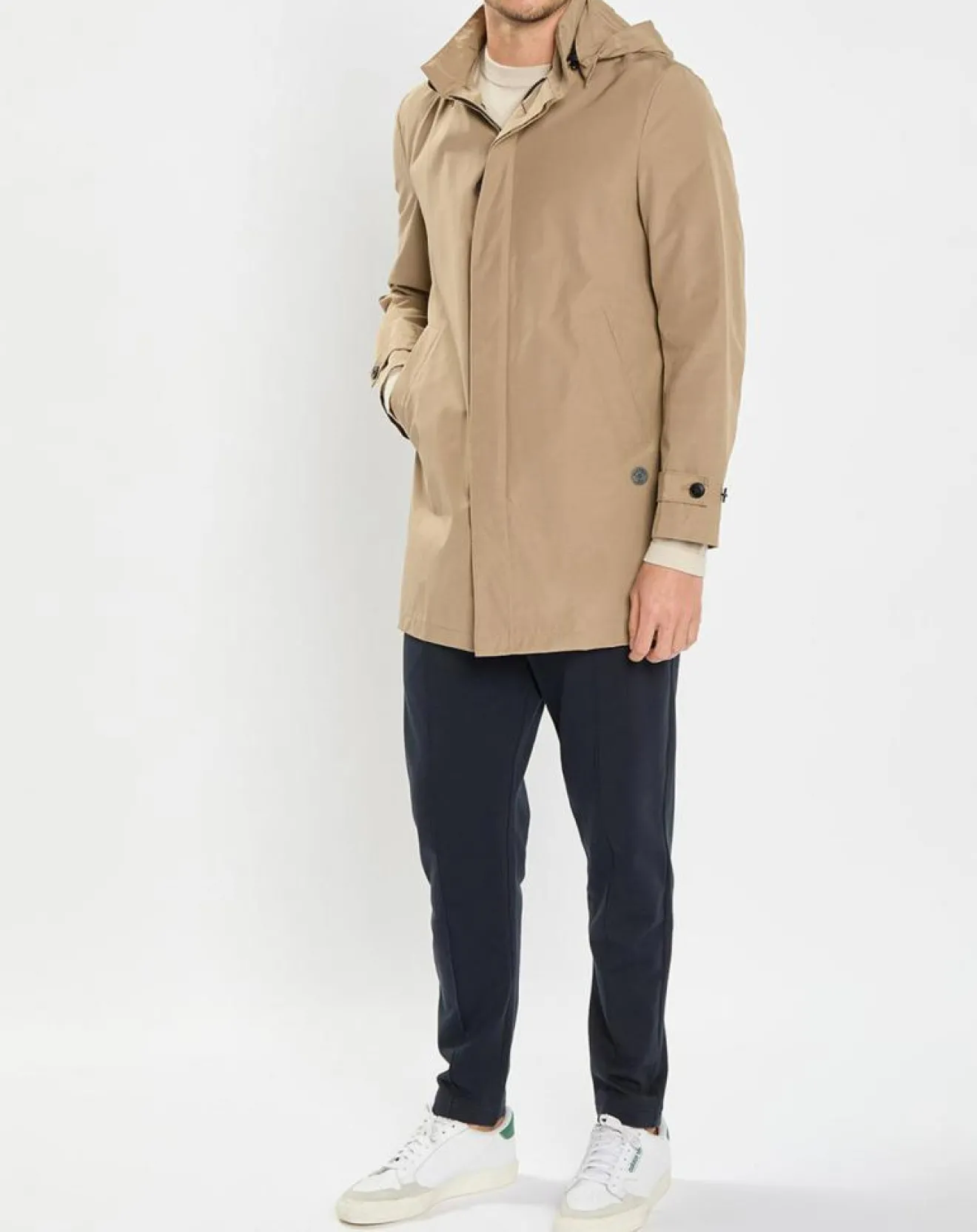 Homme Marc O'Polo Parka Thermor Double Amovible beige