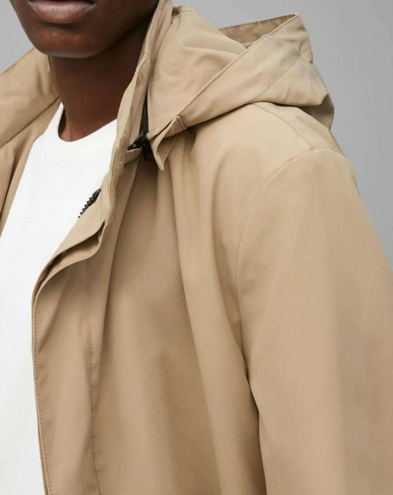 Homme Marc O'Polo Parka Thermor Double Amovible beige