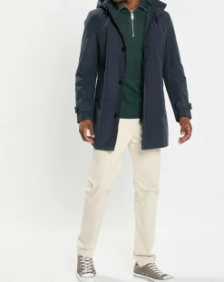 Homme Marc O'Polo Parka Thermor Double Amovible bleu marine