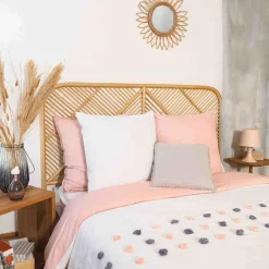 Discount Home Collection Parure de housse de couette Poupie blanche