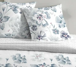 Discount Home Collection Parure housse de couette 100% Percale de Coton ambre