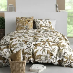 Sale Atelier du Coton Parure Housse de Couette 3pcs 100% Coton 57fils kahoni
