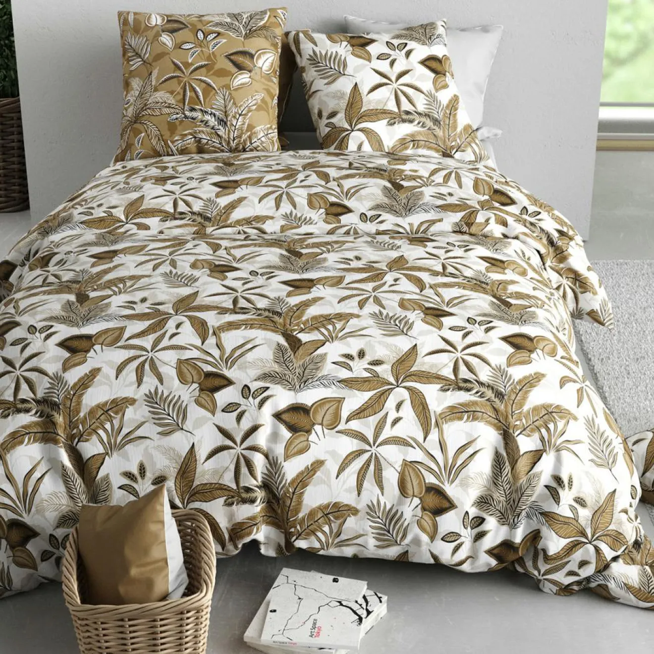 Sale Atelier du Coton Parure Housse de Couette 3pcs 100% Coton 57fils kahoni