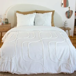 Baton Rouge Parure Housse de Couette Jaja blanche
