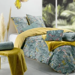 New Ateliers du Linge Parure housse de couette Hupia multicolore