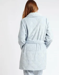 Femme Admas Classic Peignoir Forever bleu ciel