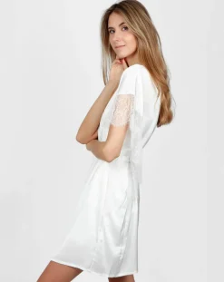 New Admas Peignoir Soft blanc