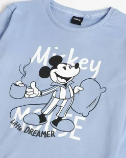 Enfant Disney 28 Pijama Mickey Petit Rêveur bleu