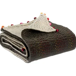 Hot Vivaraise Plaid Gastounet cacao