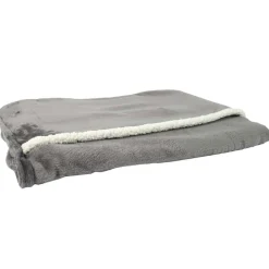 Sensly Plaid gris - 180x130 cm