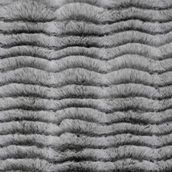 Hot Home Deco Factory Plaid imitation fourrure Opulence gris - 120x150 cm