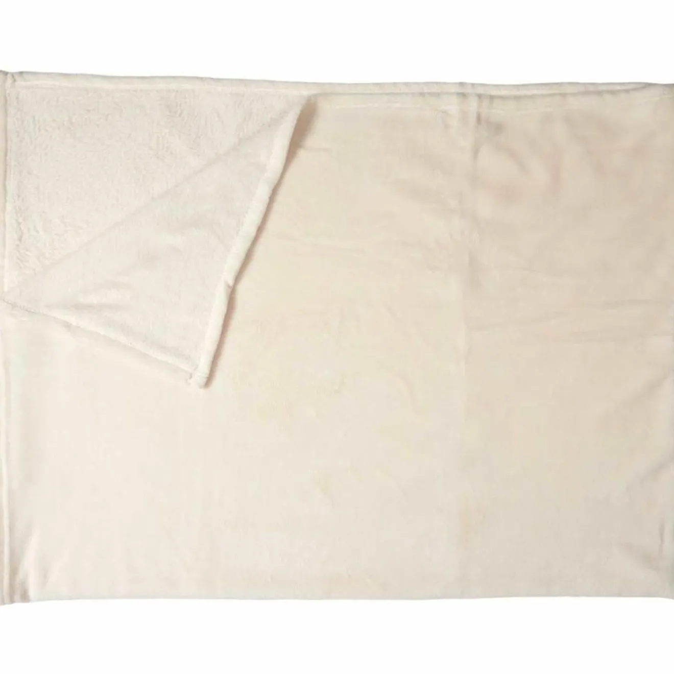 Home Deco Factory Plaid microfibre beige - 150x200 cm