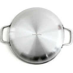 Sale Gam'Hotel Plat à paëlla triplex avec couvercle blackcube - D.32 cm