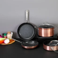 Online Gam'Hotel Poêle en Céramique Cuivré Élégance Greblon cuivre - 0.95L