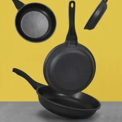 Best Cook Concept Poêle induction noire - 39.1x21 cm