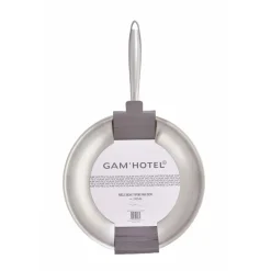 Gam'Hotel Poêle triplex induction argentée - D.28 cm