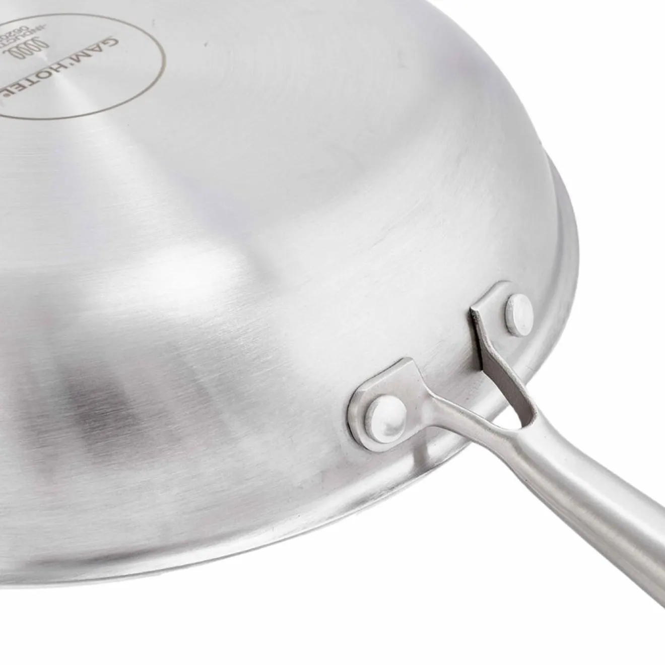 Gam'Hotel Poêle triplex induction argentée - D.20 cm