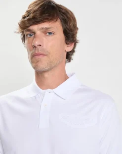 Best Hackett London Polo Aston Martin Racing blanc