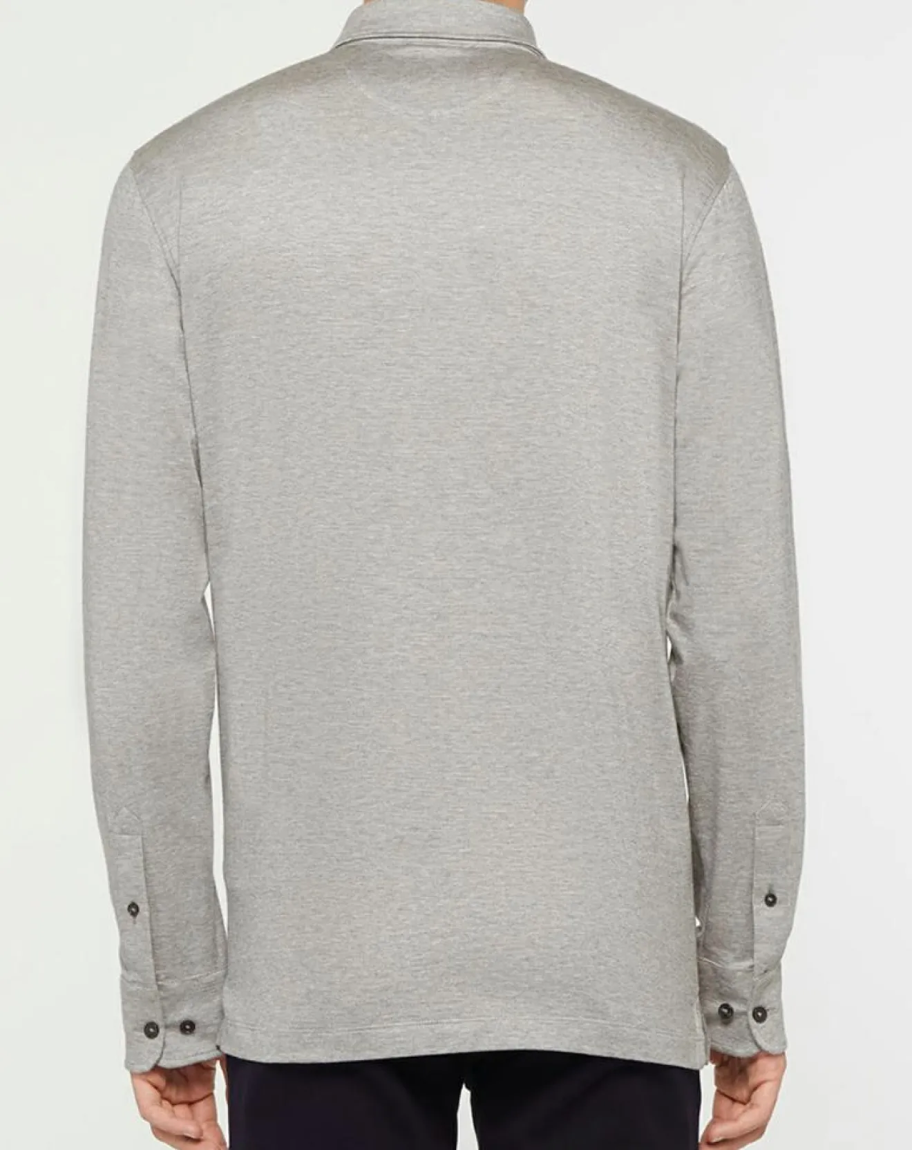 Homme Hackett London Polo Classic Fit Mercerise gris