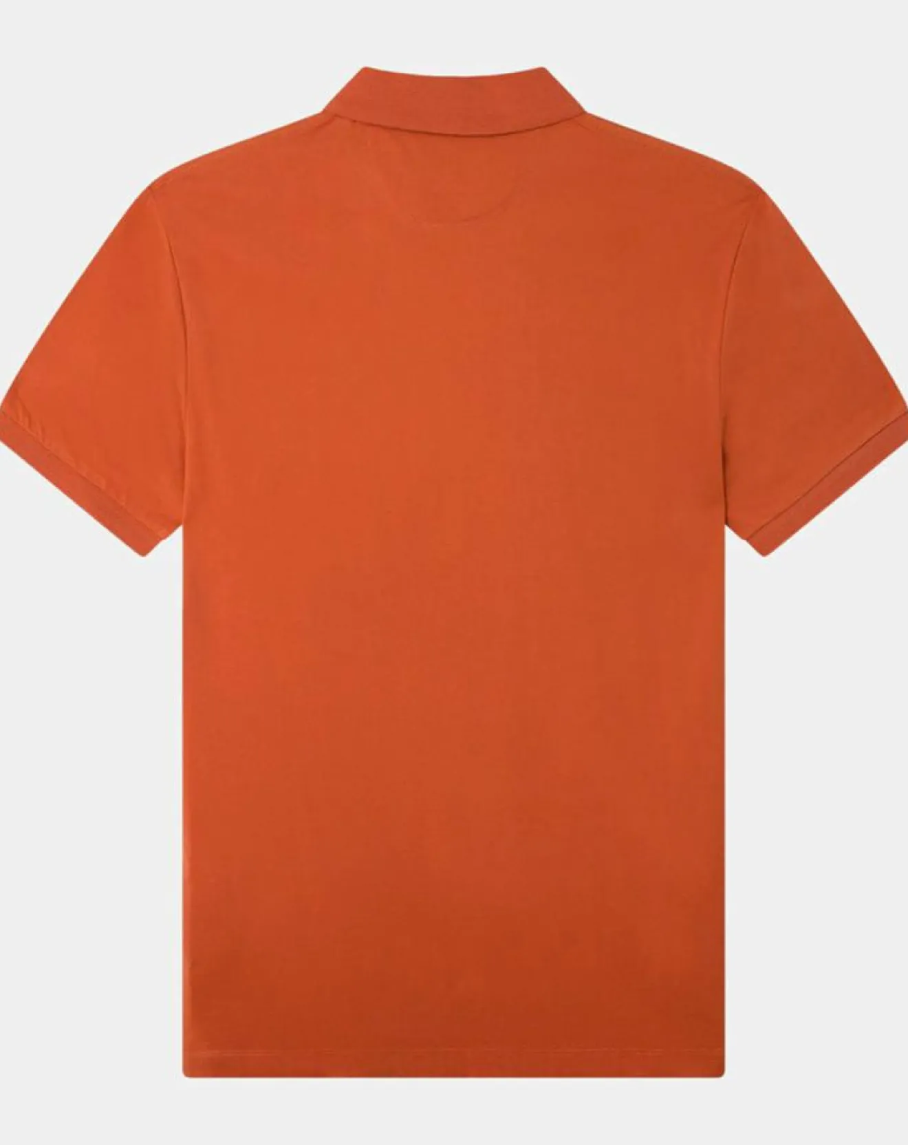 Sale Hackett London Polo en Jersey Regular Fit uni Smart orange moyen