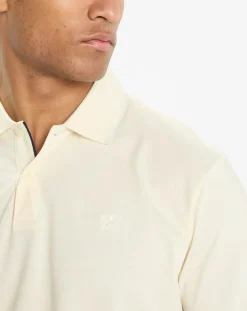 Homme Hackett London Polo en Jersey Regular Fit uni Smart écru
