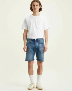 Homme Levi's® Polo Housemarked en Coton Regular Fit bleu ciel