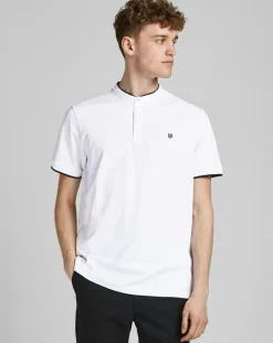 Hot Jack & Jones Polo Jprblastretch blanc