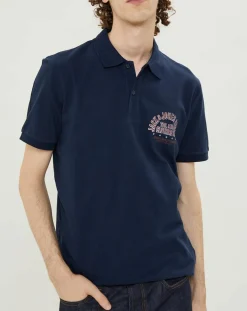 Homme Jack & Jones Polo Jprblubooster bleu marine