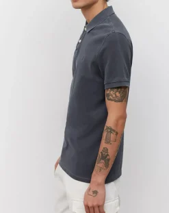 Discount Marc O'Polo Polo manches courtes Piqué Coton Bio bleu marine