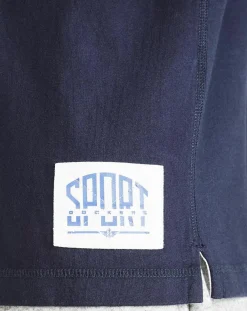 Homme Dockers Polo Manches Courtes Sport Rugby bleu foncé