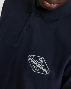 Homme Quiksilver Polo Miz Kimitt bleu marine