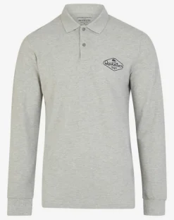 Homme Quiksilver Polo Miz Kimitt gris clair