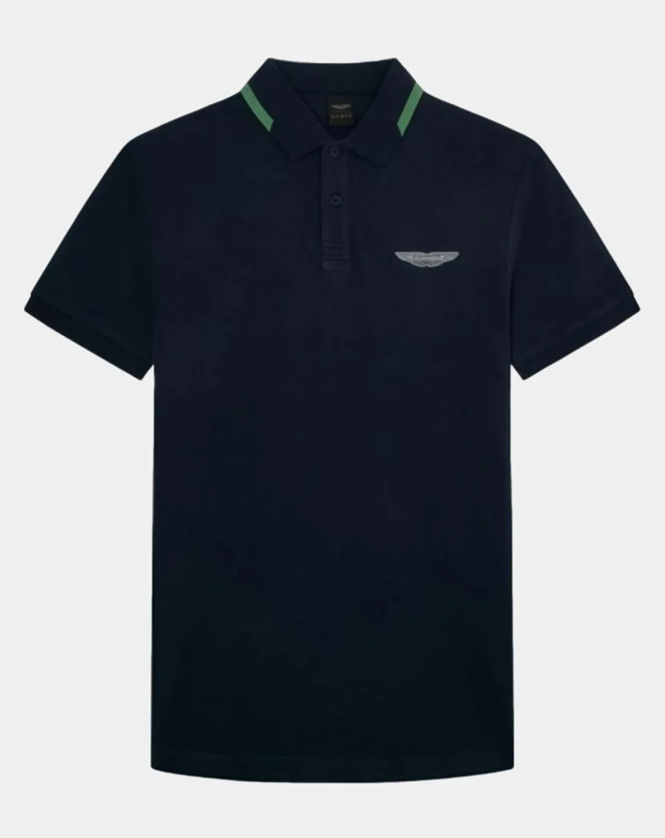 Homme Hackett London Polo Regular Fit Aston Martin Racing Détail Col bleu marine