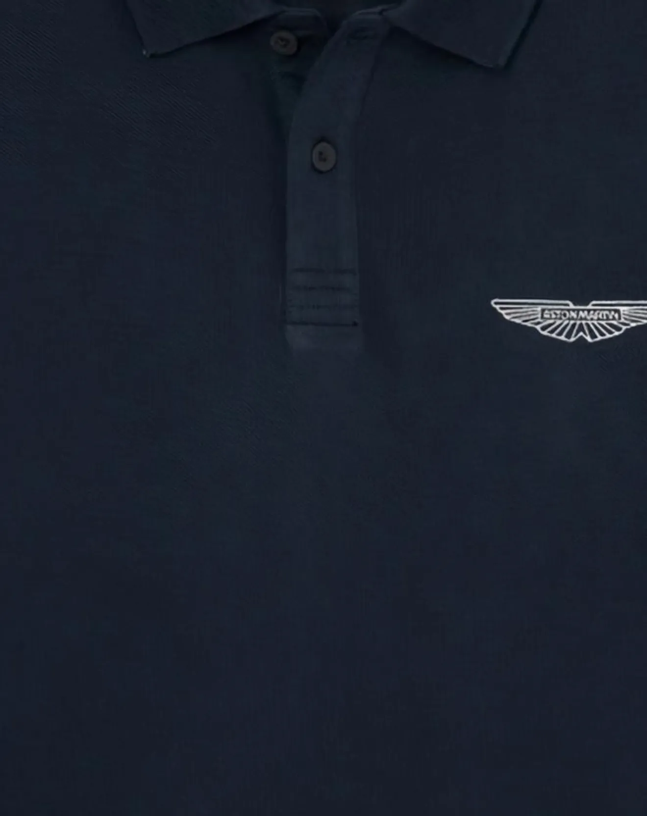 Homme Hackett London Polo Regular Fit Aston Martin Racing Détail Col bleu marine