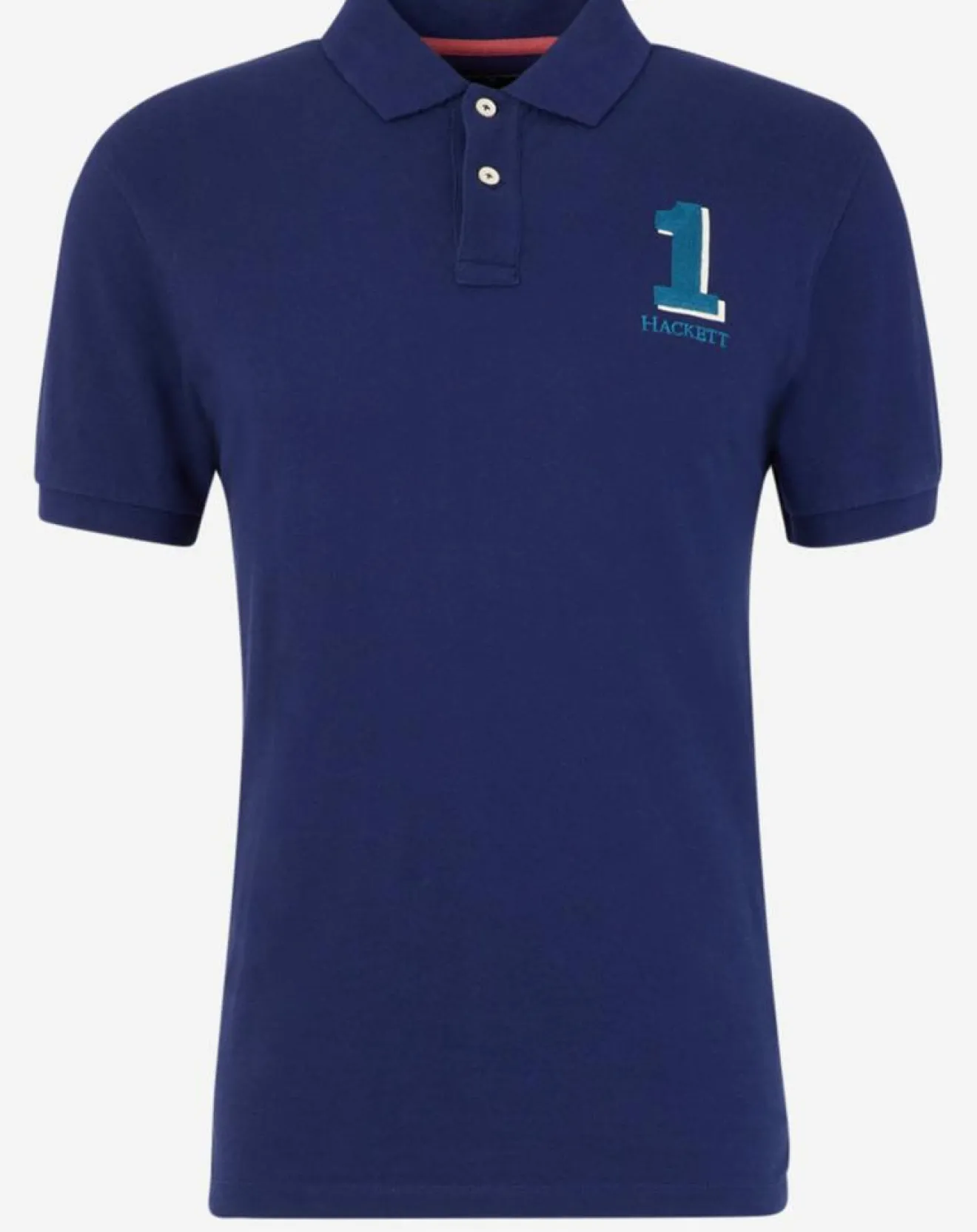 Homme Hackett London Polo Regular Fit Numéro 1 bleu marine